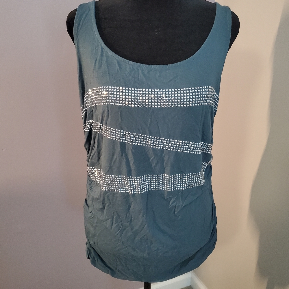 Teal tank top